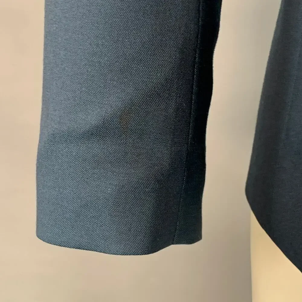 MARC JACOBS Size 38 Navy Wool Notch Lapel Sport Coat